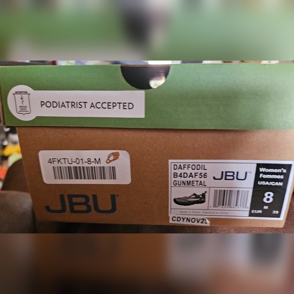 NEW JBU BY JAMBU Daffodil Shoes For Women sz 8  Gunmetal - Picture 6 of 6